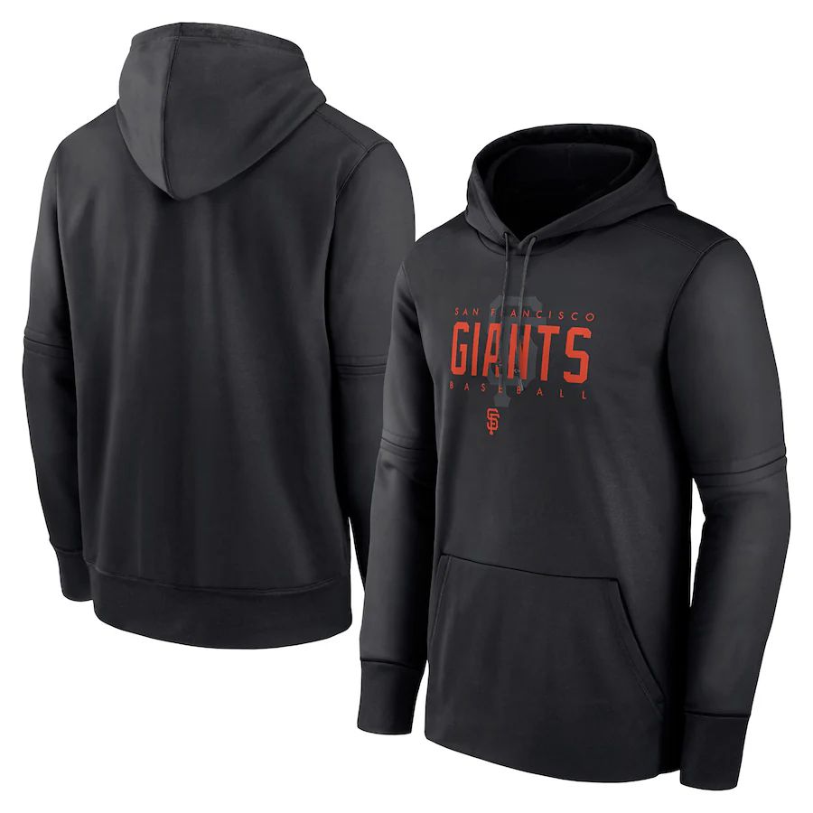 Men 2023 MLB San Francisco Giants black Sweatshirt style 1